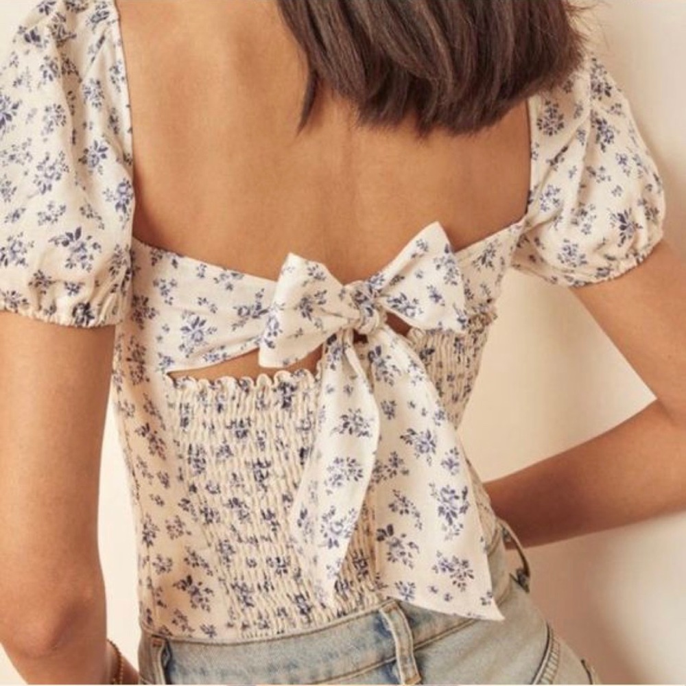 Reformation Casterly top in Gracie